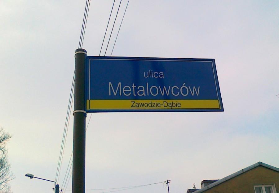 Ulica Metalowców (Heavy???) w Częstochowie ;)