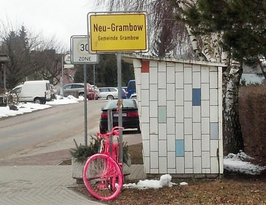 Neu Grambow 31 marca 13 r. Wielkanoc ze śniegiem.