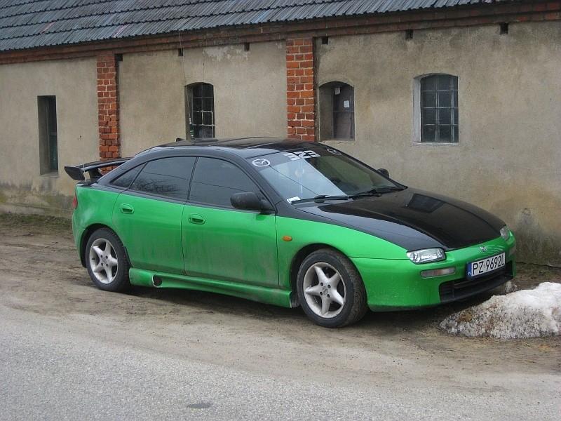 przyzwoicie stuningowana mazda