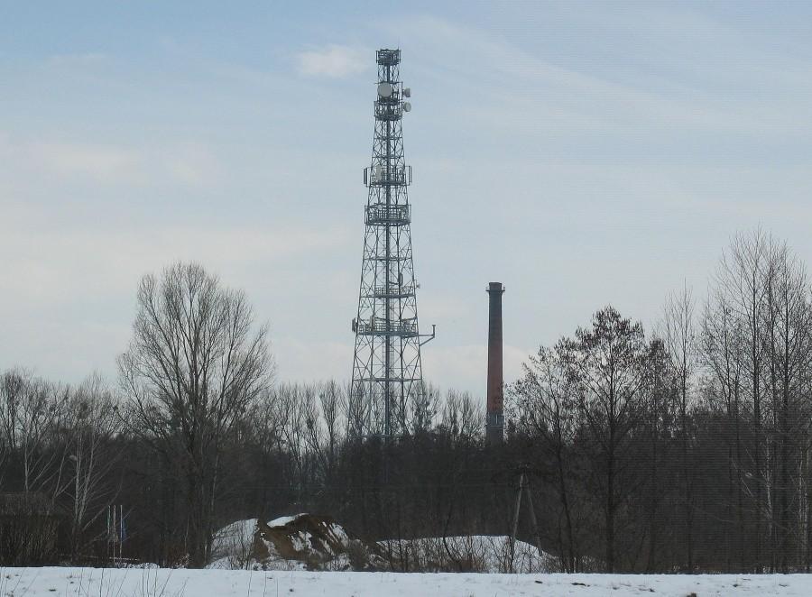 Jeziorna – dwie wieże