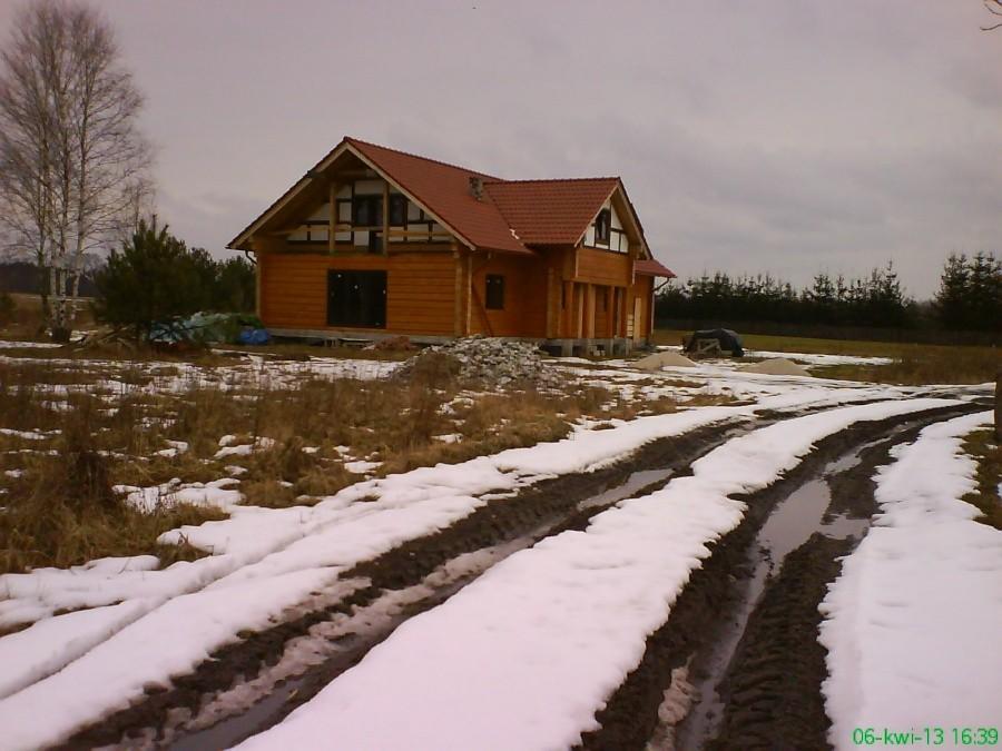 Na końcu wsi Kamionka, w której istnienie wątpiłem latami. :D Nie bardzo szło jechać...