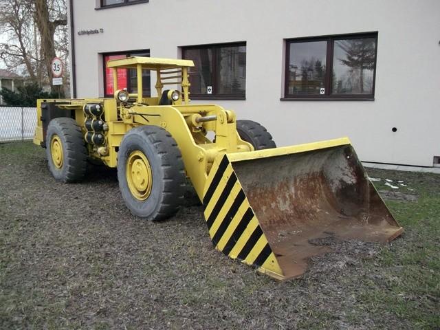 Ładowarka kopalniana gdzieś w Chrzanowie