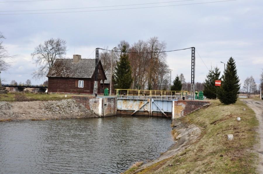 Śluza Nr 13 Walkowice (widok od strony Walkowic)