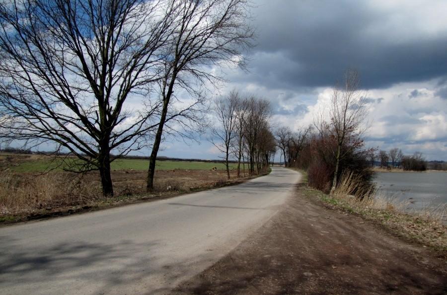 Wielikąt Lubomia. W tym miejscu zaczął wiać silny wiatr.