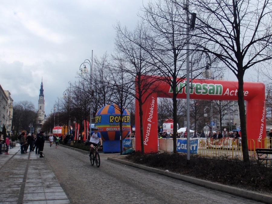 Czołówka V Biegu Częstochowskiego