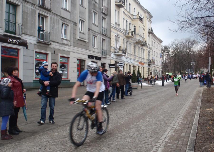 Kibice :) na trasie