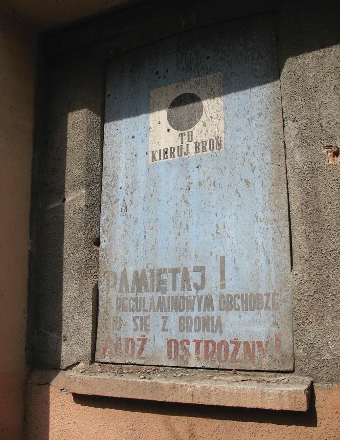 Góra Kalwaria - pamiątka po wojsku