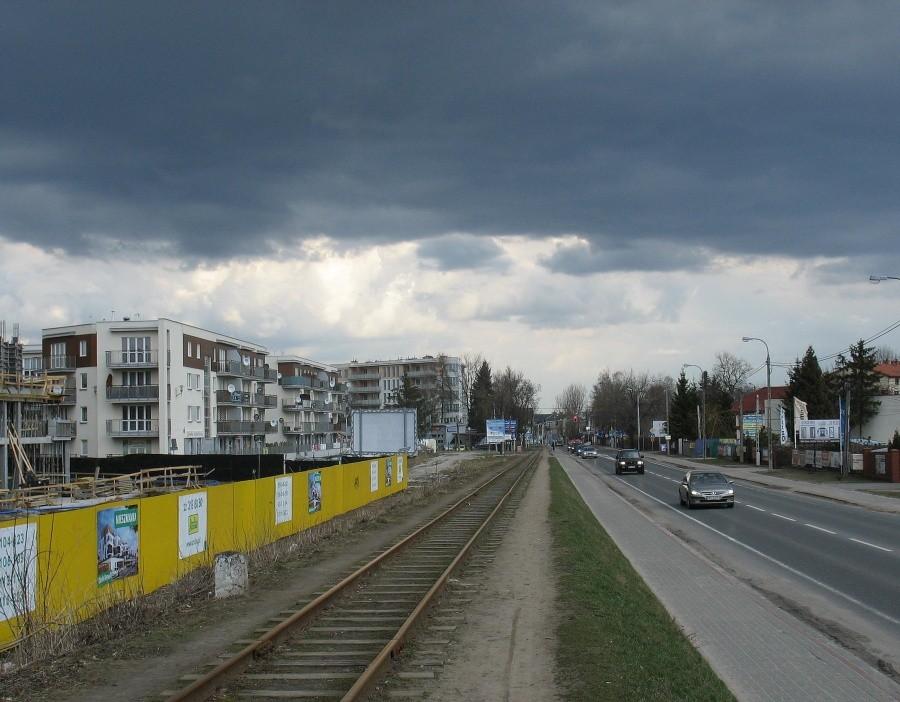 Nad Piaseczno nadciąga burza