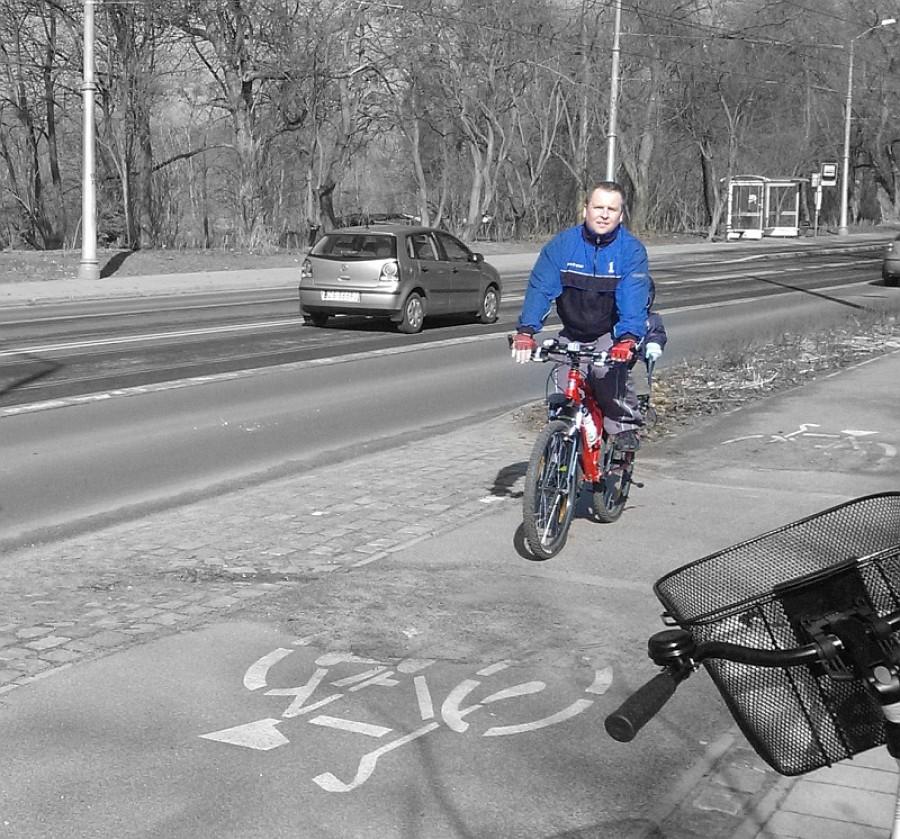 Ulica Arkońska - Droga dla rowerów