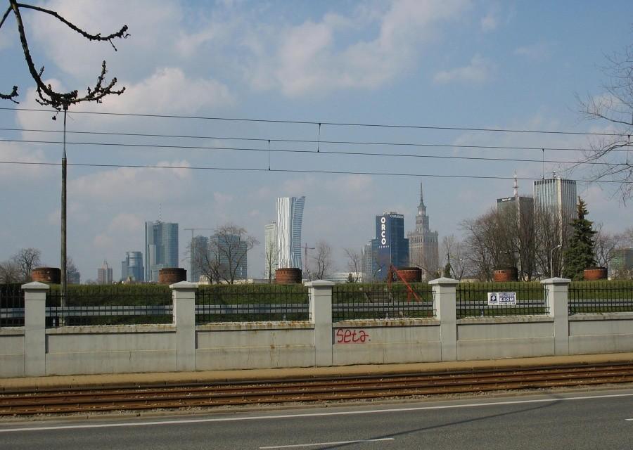 Widok z ul. Filtrowej