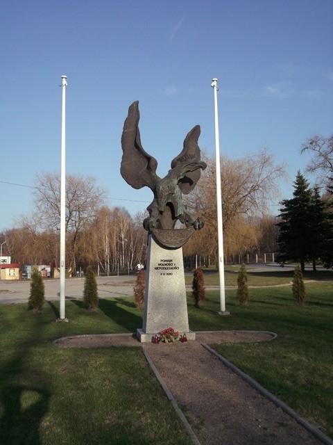 Pomnik w Kalwarii