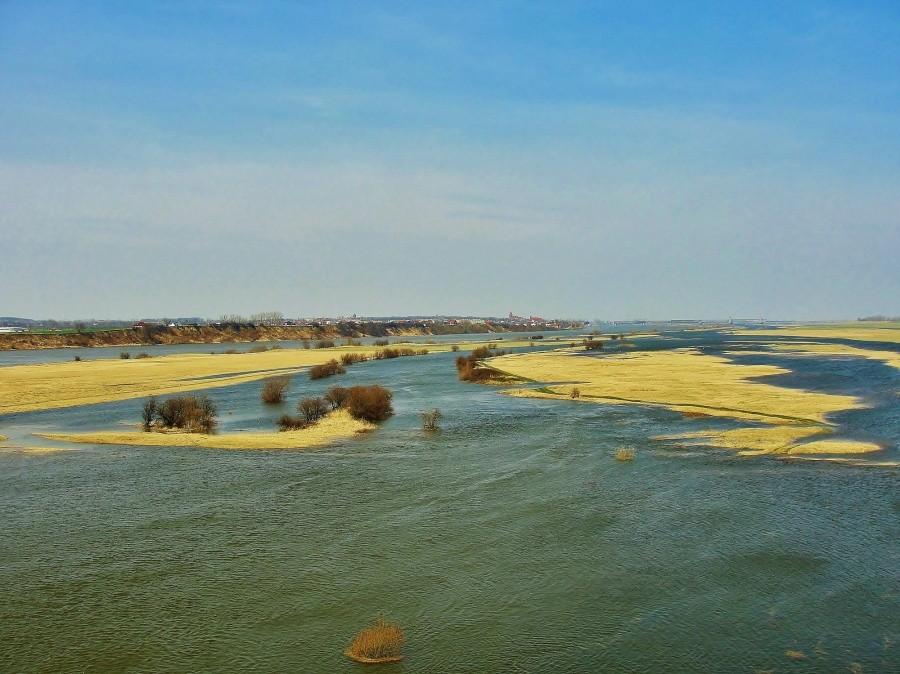 Wisła wiosną.