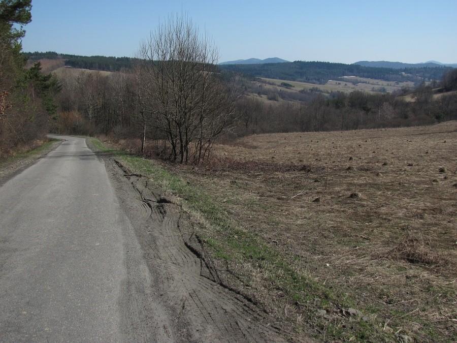 pasmo graniczne ze zjazdu do Kunkowej