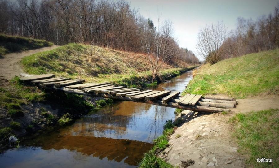 Taki tam mostek, po drodze