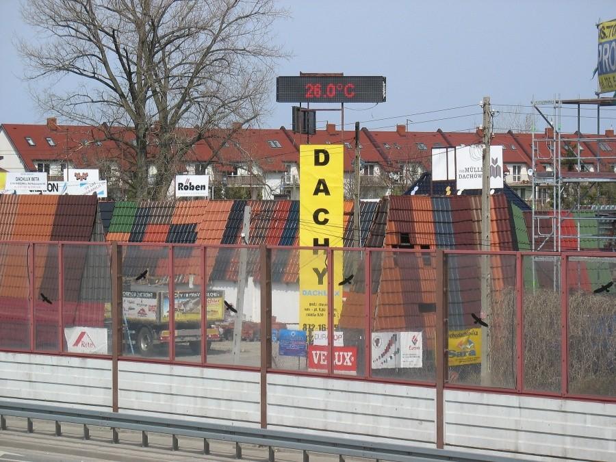 Z dachów bije ciepełko