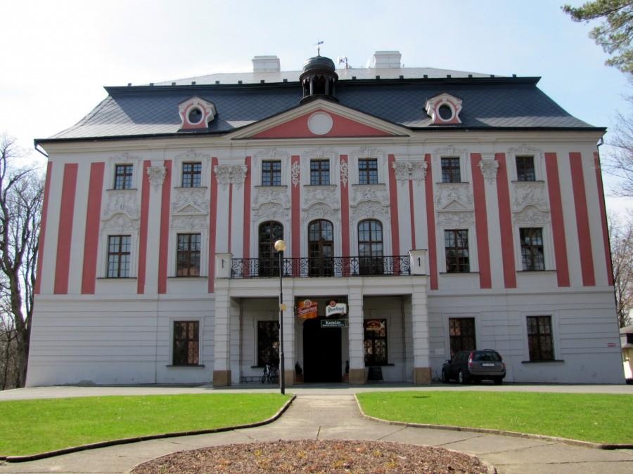 Velké Hoštice. Barokowy pałac