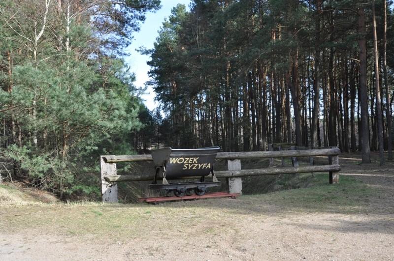 Wózek Syzyfa na trasie Mężyk - Biała