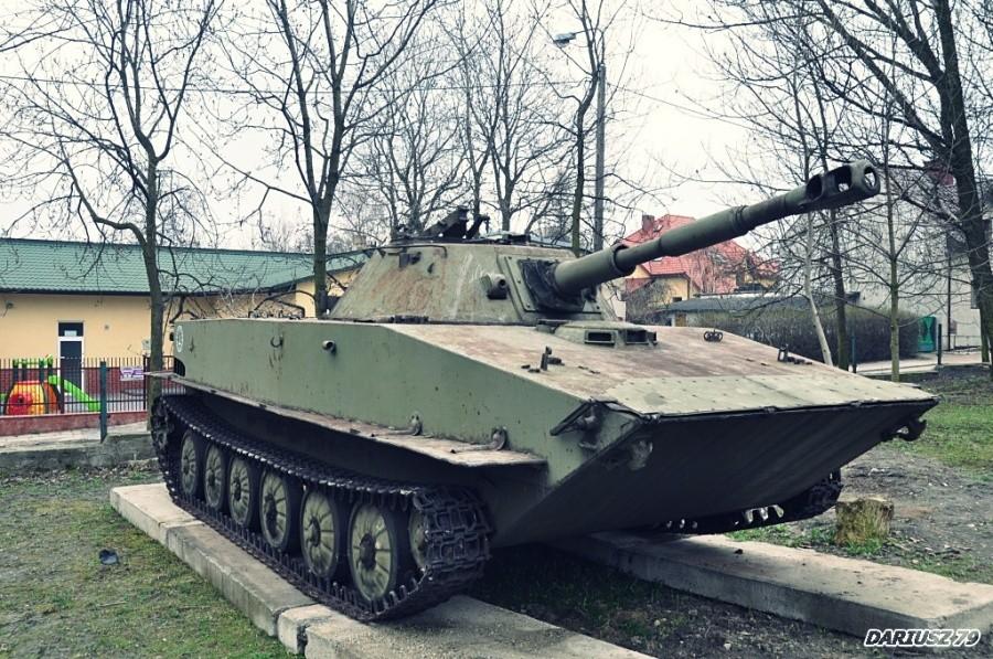 Muzeum Miejskie "Sztygarka" - Lekki czołg pływający PT-76