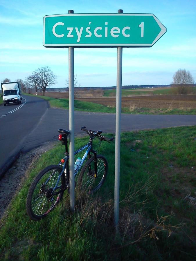 rowerem do Czyścca bliżej !