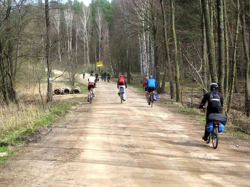 Pławno - sami dziś nie byliśmy na szlaku