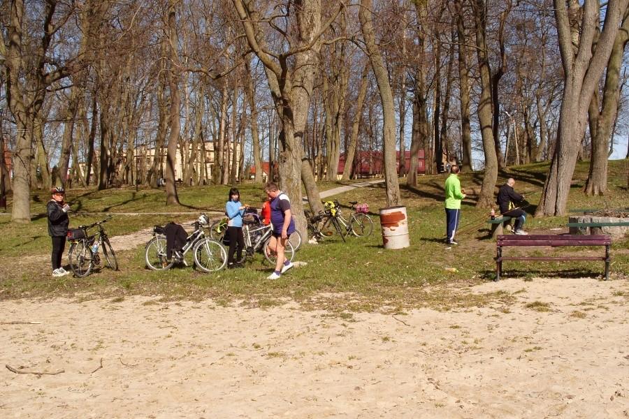 Dojechaliśmy nad jezioro Damaszka w Turzu – tu będzie dłuższy postój
