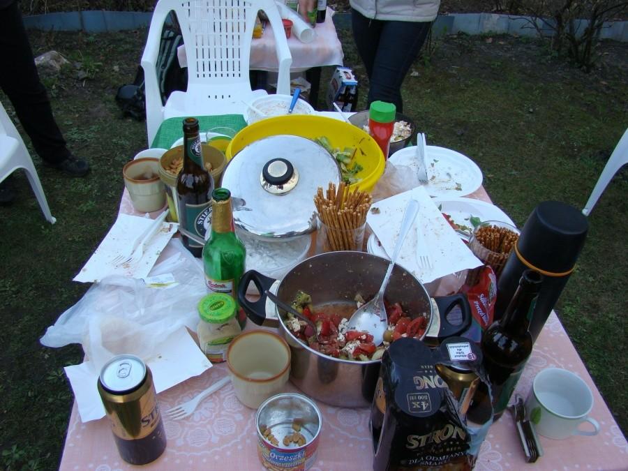 Grill u Misiacza . Rowerowe spotkanie . 13