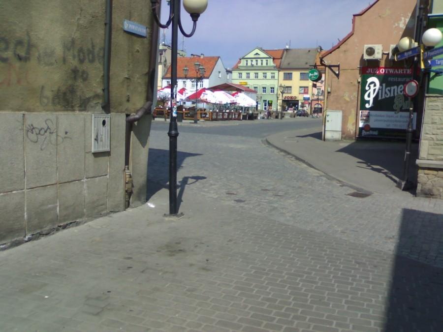 Wjazd na wodzisławski rynek