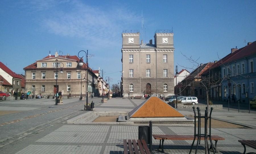 Rynek w Toszku k/Gliwic