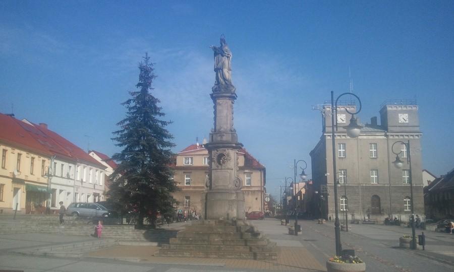 Rynek w Toszku k/Gliwic