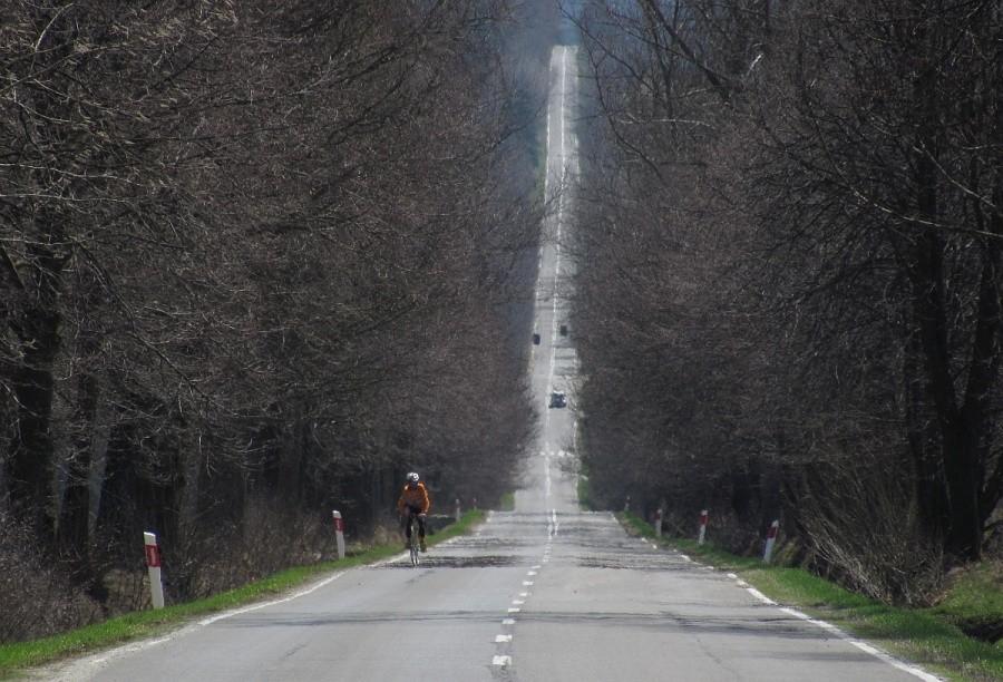 I znów Diabeł, goni na podjeździe z Gładyszowa
