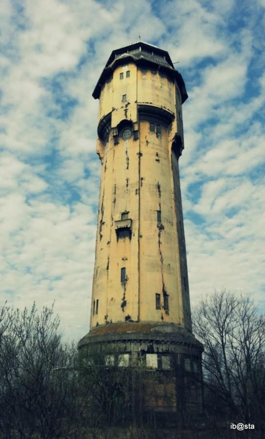Secesyjna wieża wodna - Katowice Borki