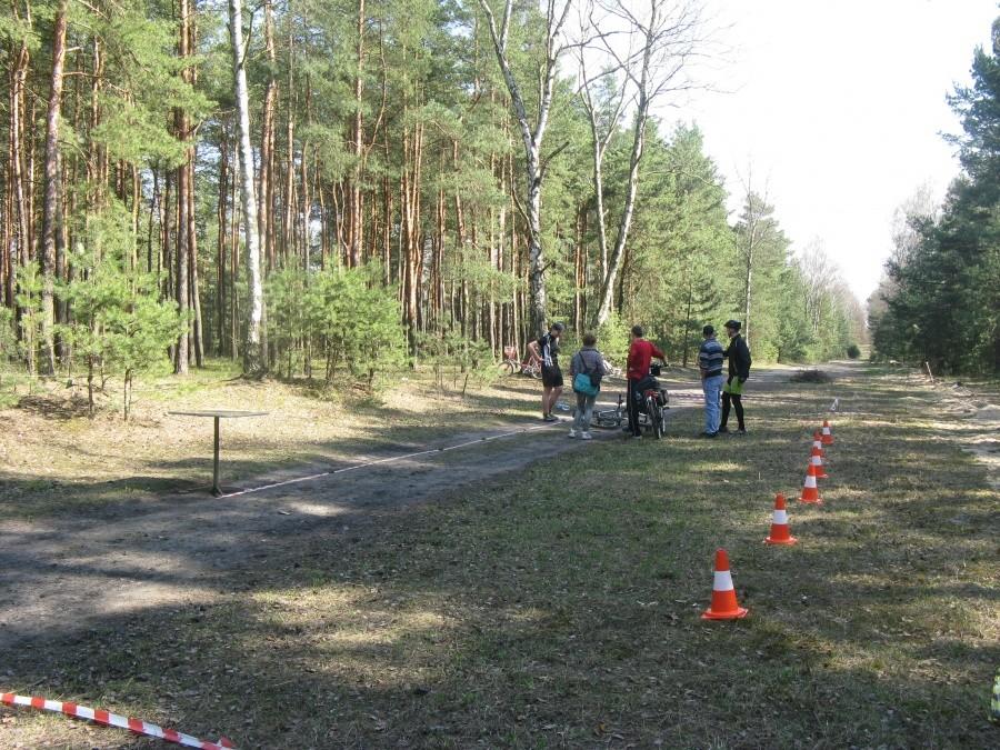 Rowerowy tor przeszkód