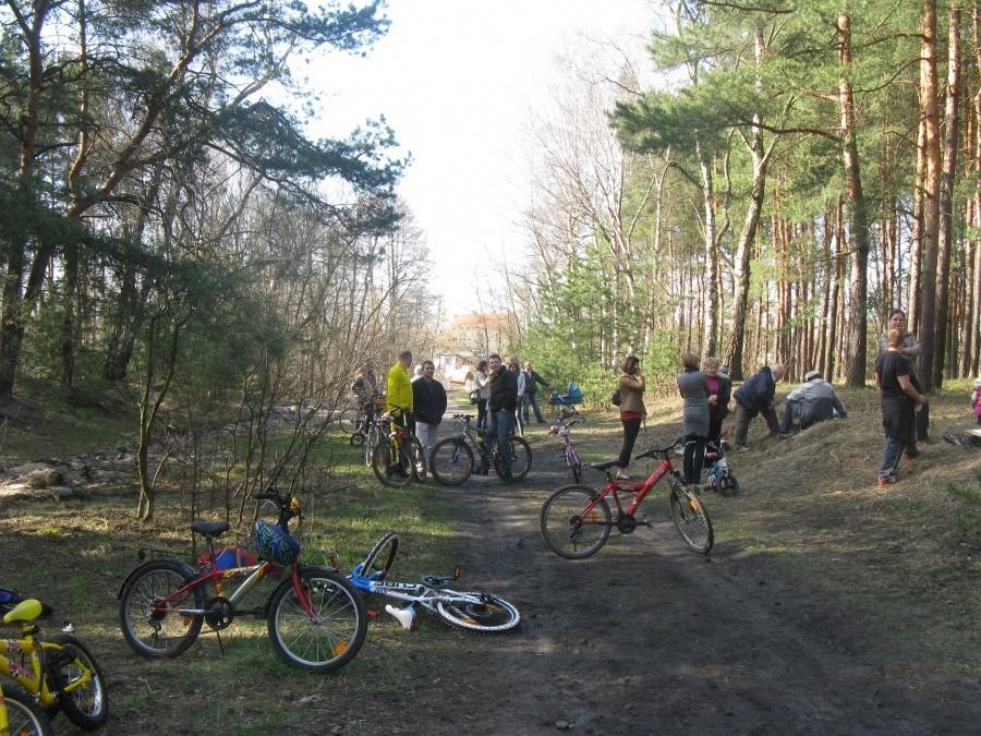 Rowerowy tor przeszkód