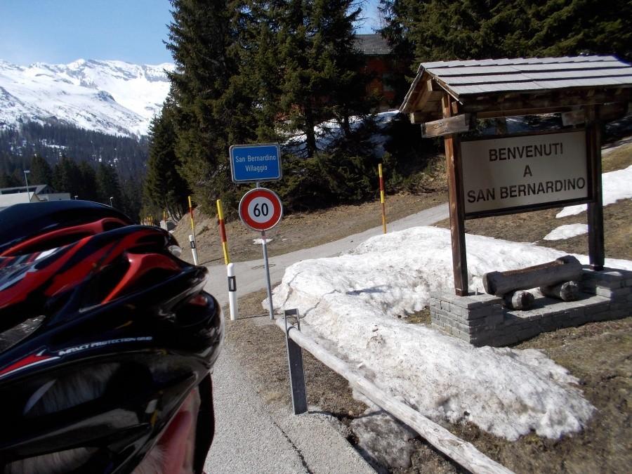 Zdobycie BIG 590 - PASSO DEL SAN BERNARDINO - wioska San Bernardino na 1620 mnpm