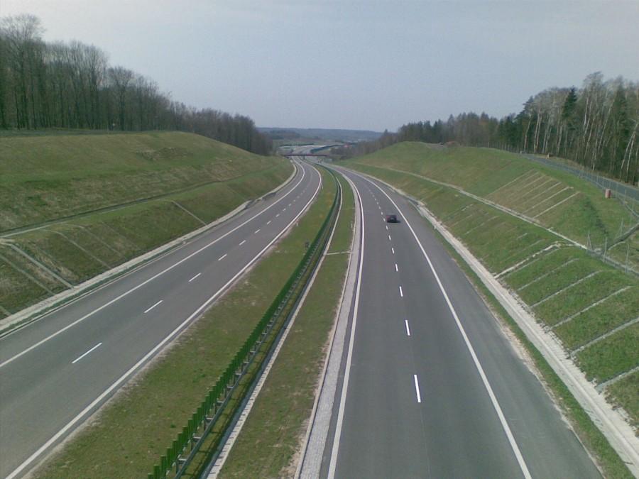 A4 w kierunku Czech - Mszana