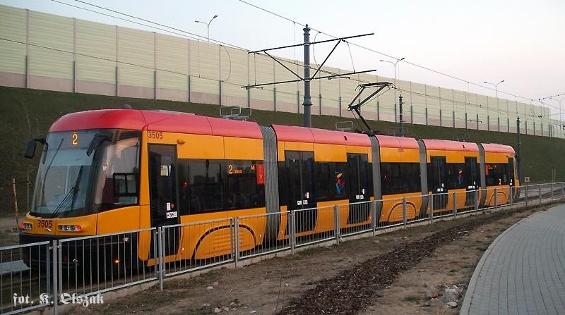 Tramwaj dojechał do Tarchomina (2)