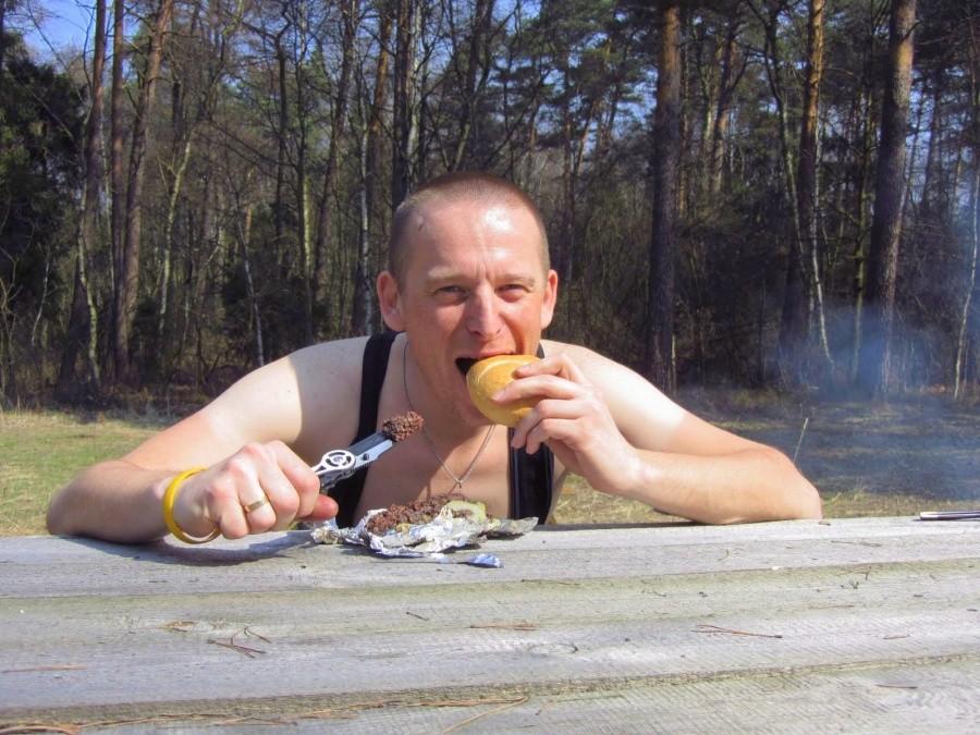 Prawie jak Bear Grylls ;)
