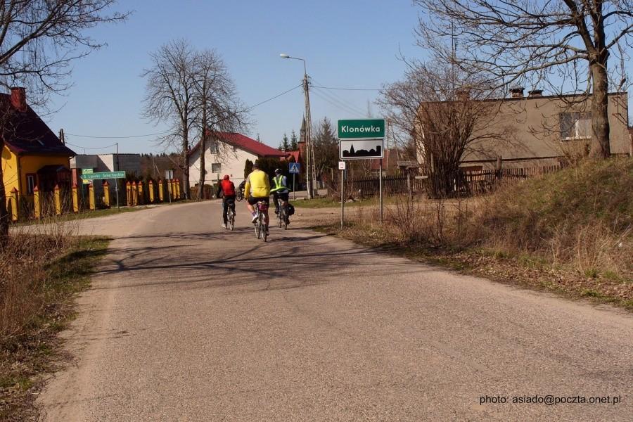 Rowerzyści w trasie