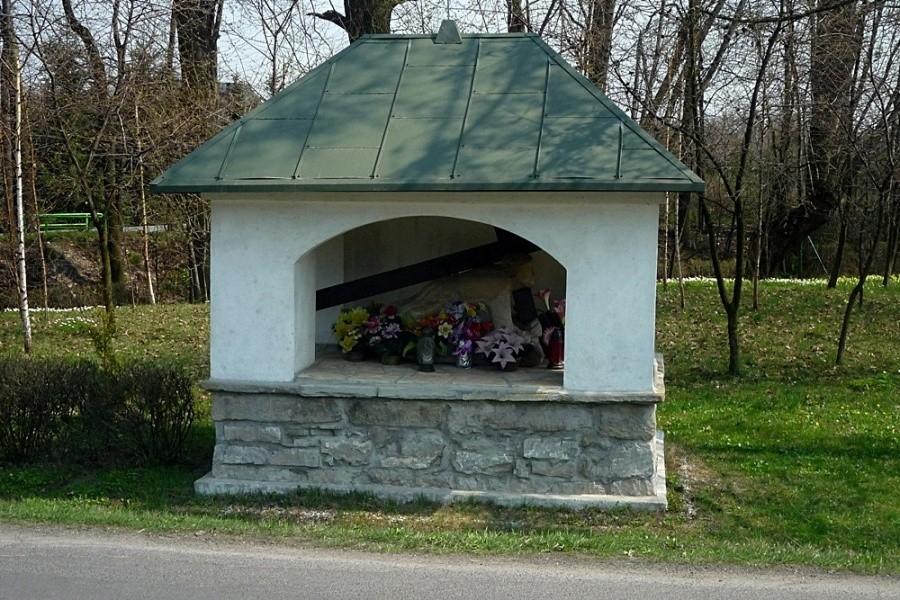 Jedna z kapliczek zXVIII w.