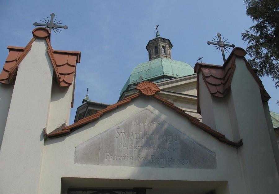 Kopuła kościoła Czerniakowskiego św. Antoniego Padewskiego