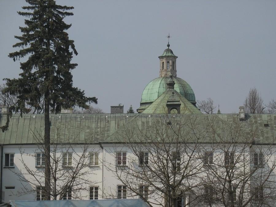Klasztor Bernardynów i kopuły Kościoła Czerniakowskiego