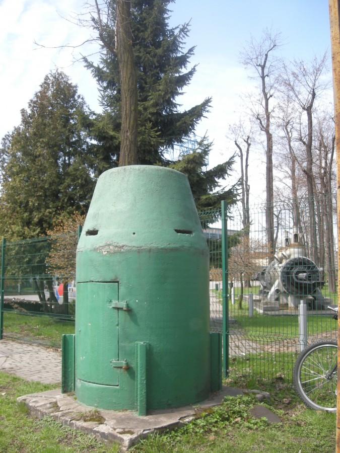 Schron przy kopalni węgla kamiennego Guido w Zabrzu