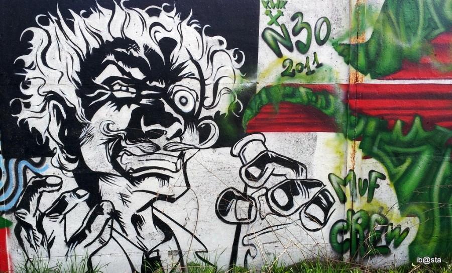 Czeladź Graffiti jam "stań pod Murem V" 2011