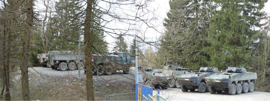 Przygotowanie do manewrów i fakt jak zjeżdżałem do Bystrzycy dwa jechały w stronę Spalonej co oni tam robili ??.