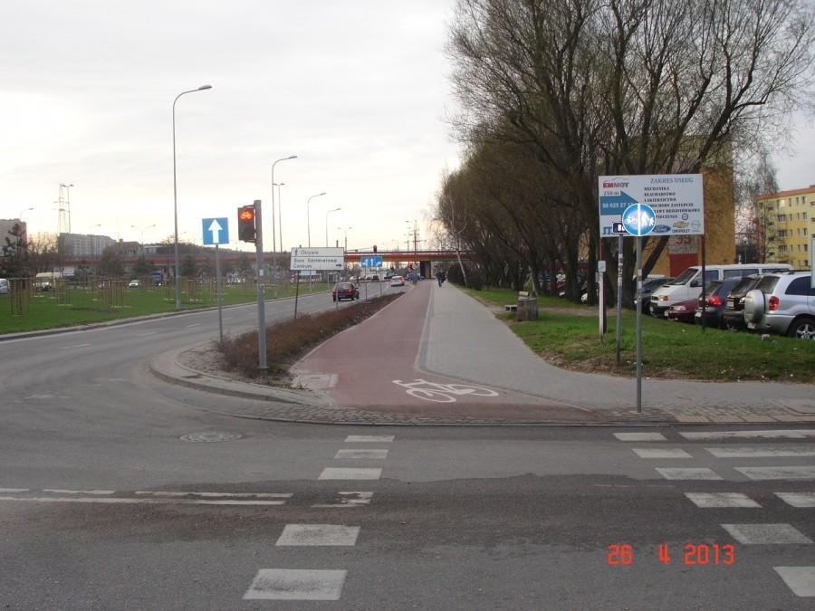 Droga do pracy Gdynia ul. Admirała J. Unruga