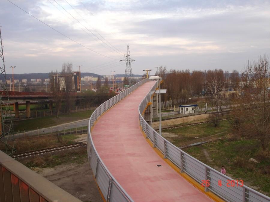 Droga do pracy Gdynia - "słynny" wiadukt na DDR nieczynny