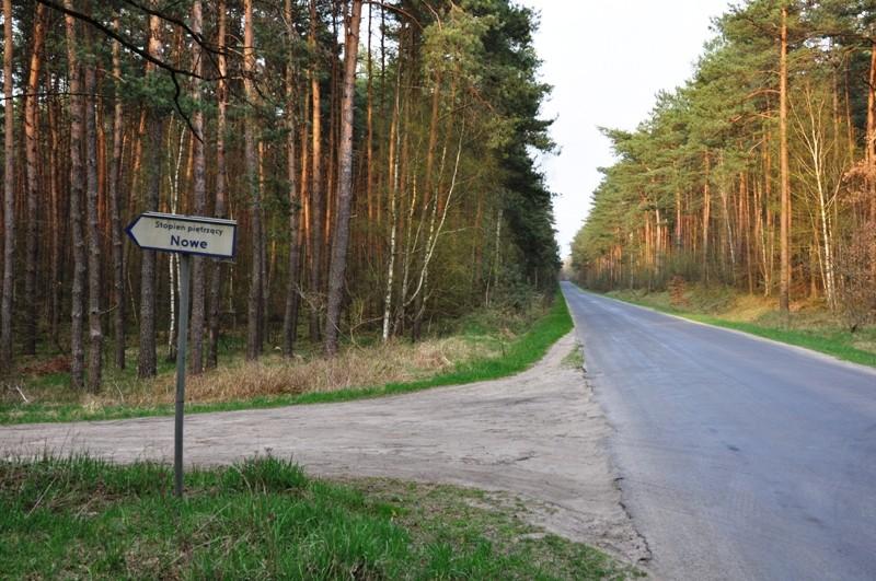Zjazd w kierunku śluzy Nowe...