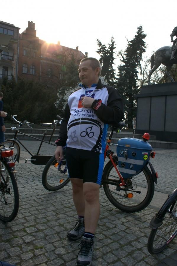 na Placu Lotników przed startem Masy