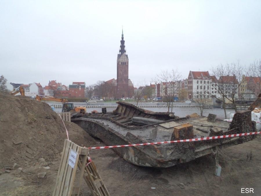 Wyłowiona barka