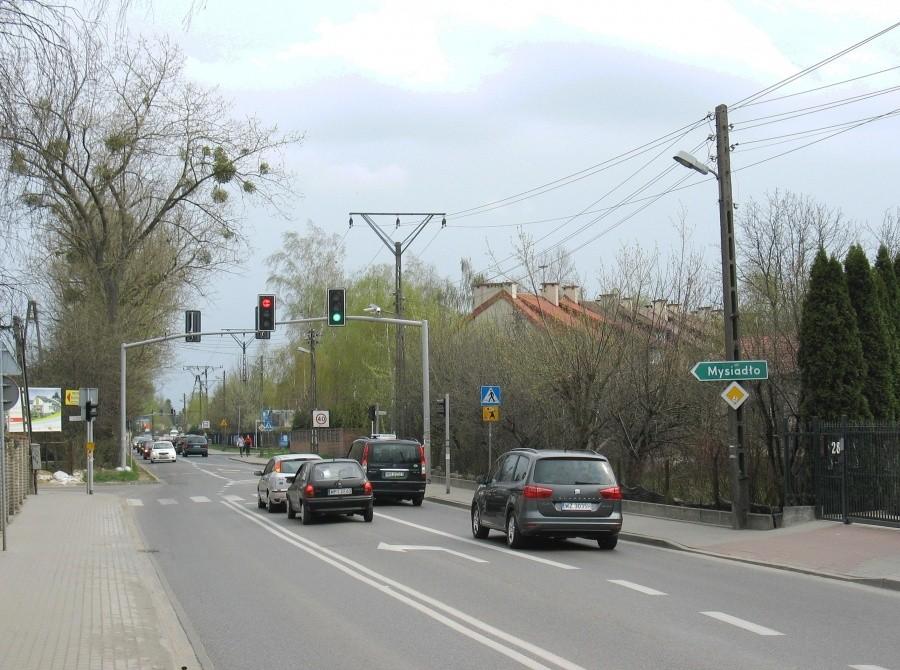 Na ulicy Geodetów w Józefosławiu